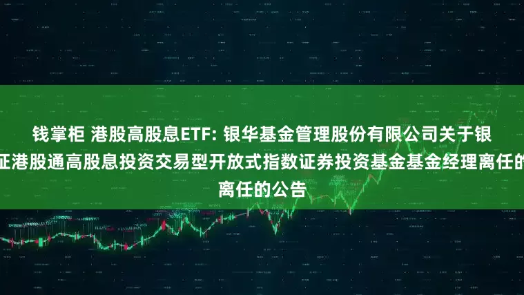 钱掌柜 港股高股息ETF: 银华基金管理股份有限公司关于银华中证港股通高股息投资交易型开放式指数证券投资基金基金经理离任的公告