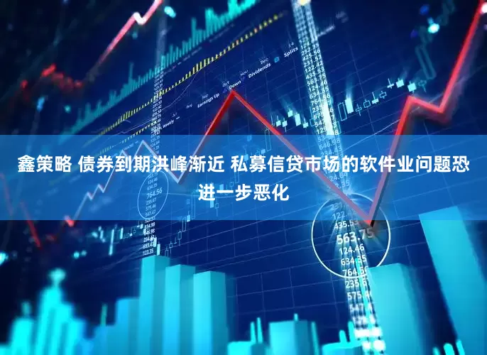 鑫策略 债券到期洪峰渐近 私募信贷市场的软件业问题恐进一步恶化